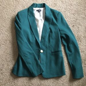 Teal blazer, size XS
